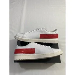 Jordan | Shoes | New Mens Size 4 White Red Air Jordan 1  display picture 1